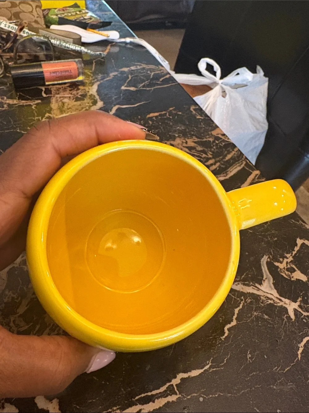 Warner Bros. Harry Potter Yellow Ceramic Mug